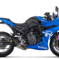 Arrow Racing Works DARK Titanium Full Exhaust System with CF End